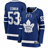 Easton Cowan Toronto Maple Leafs Indiana Women's Home Breakaway Jersey - Blue - NHL 203789074