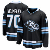 Karel Vejmelka Utah Mammoth Fanatics Home Breakaway Jersey - Black - NHL 203789075