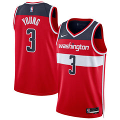 Trae Young Washington Wizards Unisex Swingman Jersey Icon Edition Red | Nike