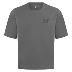 USMNT Levelwear Luxe Signature Knit Transit T-Shirt Gray