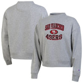 San Francisco 49ers Champion Women's Triumph Tri-Blend Sweatshirt Gray