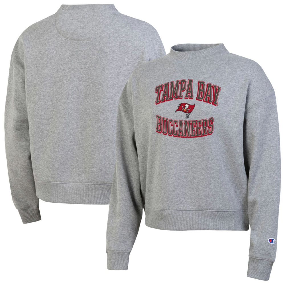 Tampa Bay Buccaneers Champion Women's Triumph Tri-Blend Sweatshirt Gray