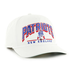 47 brand New England Patriots '47 Coltrane Throwback Rope Hitch Adjustable Hat White
