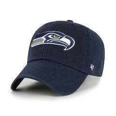 47 brand Seattle Seahawks '47 Clean Up Adjustable Hat College Navy