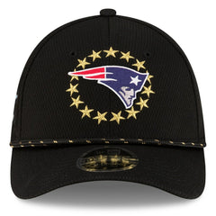 New England Patriots New Era Super Bowl LX 39THIRTY M-Crown Rope Flex Hat Black