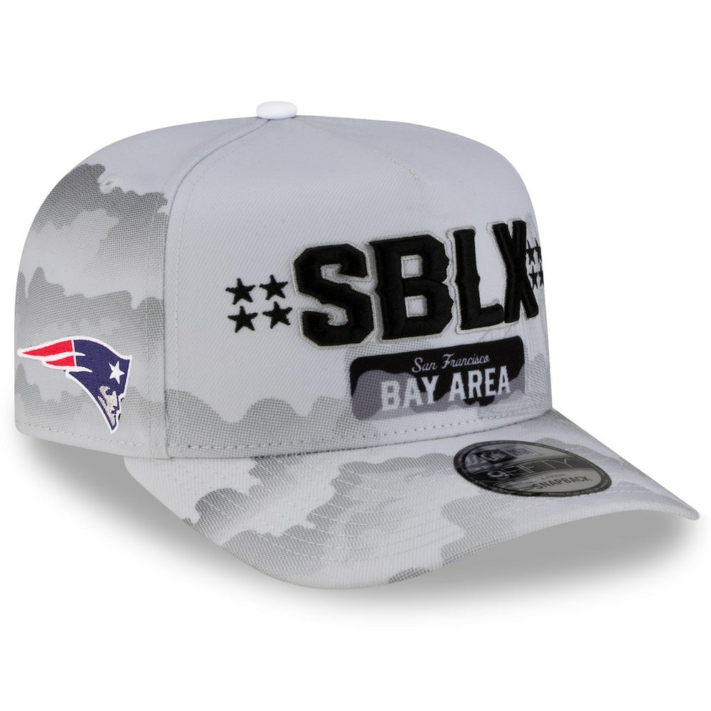 New England Patriots New Era Super Bowl LX Tarmac 9FIFTY Snapback Hat White