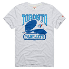 Toronto Blue Jays Homage Tri-Blend Hyperlocal T-Shirt - Ash - MLB Online