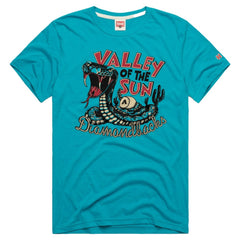 Arizona Diamondbacks Homage Tri-Blend Hyperlocal T-Shirt - Teal - MLB Online