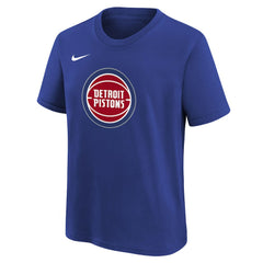 Detroit Pistons Youth Team Essential Logo T-Shirt for sale Blue | Nike for sale
