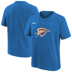 Oklahoma City Thunder Youth Team Essential Logo T-Shirt Blue | Nike Near Me