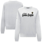 Vegas Golden Knights Levelwear Women's Yvette Big Script Tri-Blend Sweatshirt - White - NHL 203809137