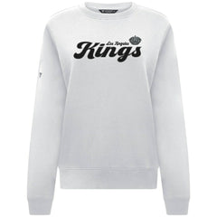 Los Angeles Kings Levelwear Women's Yvette Big Script Tri-Blend Sweatshirt - White - NHL 203809150