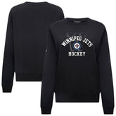 Winnipeg Jets Levelwear Women's Yvette Limelight Big Letter Sweatshirt - Black - NHL 203809159