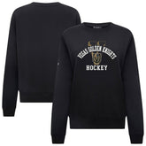 Vegas Golden Knights Levelwear Women's Yvette Limelight Big Letter Sweatshirt - Black - NHL 203809177