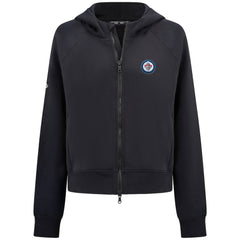 Winnipeg Jets Levelwear Women's Judd Raglan Full-Zip Hoodie - Black - NHL 203809222