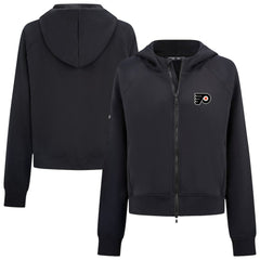 Philadelphia Flyers Levelwear Women's Judd Raglan Full-Zip Hoodie - Black - NHL 203809228