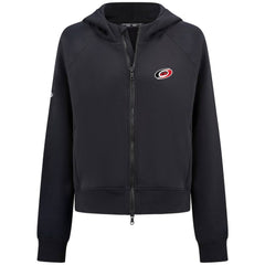 Carolina Hurricanes Levelwear Women's Judd Raglan Full-Zip Hoodie - Black - NHL 203809246