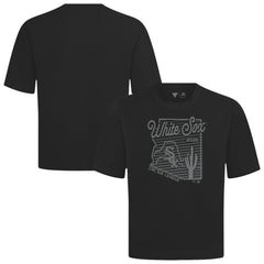 Chicago White Sox Levelwear Sunrise Luxe Signature Knit T-Shirt - Black - MLB on Sale