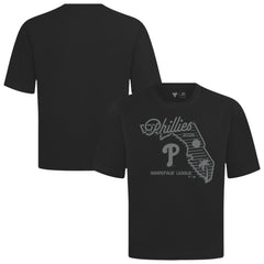 Philadelphia Phillies Levelwear Sunrise Luxe Signature Knit T-Shirt - Black - MLB Online