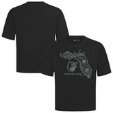 Baltimore Orioles Levelwear Sunrise Luxe Signature Knit T-Shirt - Black - MLB Online