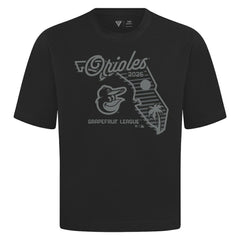 Baltimore Orioles Levelwear Sunrise Luxe Signature Knit T-Shirt - Black - MLB Online