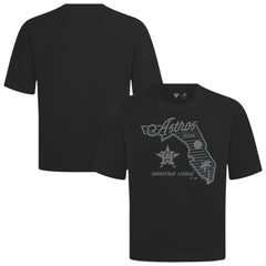 Houston Astros Levelwear Sunrise Luxe Signature Knit T-Shirt - Black - MLB Online