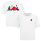 Chicago White Sox Levelwear Panoramic Luxe Signature Knit T-Shirt - White - MLB Lifestyle