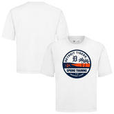 Detroit Tigers Levelwear Spring Training Badge Luxe Signature Knit T-Shirt - White - MLB Discount