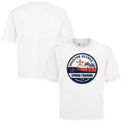 Houston Astros Levelwear Spring Training Badge Luxe Signature Knit T-Shirt - White - MLB on Sale