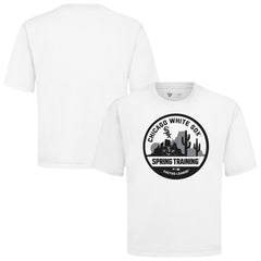 Chicago White Sox Levelwear Spring Training Badge Luxe Signature Knit T-Shirt - White - MLB Discount