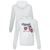 Washington Nationals Levelwear Sunrise Relay Hoodie - White - MLB Discount