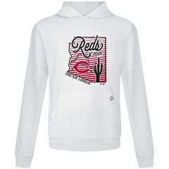Cincinnati Reds Levelwear Sunrise Relay Hoodie - White - MLB on Sale