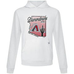 Arizona Diamondbacks Levelwear Sunrise Relay Hoodie - White - MLB Discount