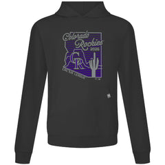 Colorado Rockies Levelwear Sunrise Relay Hoodie - Black - MLB Discount