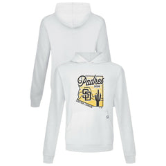 San Diego Padres Levelwear Sunrise Relay Hoodie - White - MLB on Sale