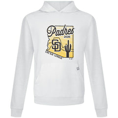San Diego Padres Levelwear Sunrise Relay Hoodie - White - MLB on Sale