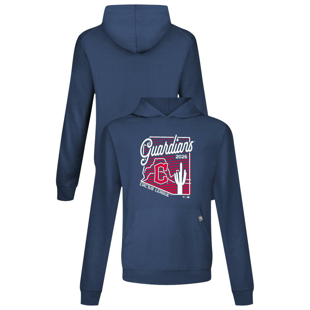 Cleveland Guardians Levelwear Sunrise Relay Hoodie - Navy - MLB Sale