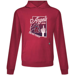 Los Angeles Angels Levelwear Sunrise Relay Hoodie - Red - MLB Online