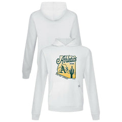 Athletics Levelwear Sunrise Relay Hoodie - White - MLB Lifestyle