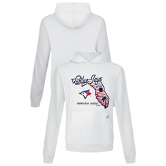 Toronto Blue Jays Levelwear Sunrise Relay Hoodie - White - MLB Discount