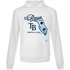 Tampa Bay Rays Levelwear Sunrise Relay Hoodie - White - MLB Lifestyle