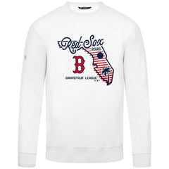 Boston Red Sox Levelwear Zane Sunrise Sweatshirt - White - MLB Discount
