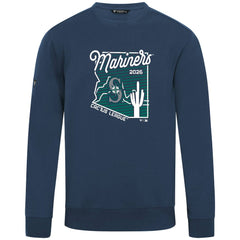 Seattle Mariners Levelwear Zane Sunrise Sweatshirt - Navy - MLB Lifestyle
