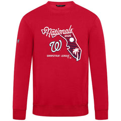 Washington Nationals Levelwear Zane Sunrise Sweatshirt - Red - MLB Sale