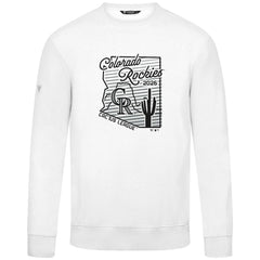 Colorado Rockies Levelwear Zane Sunrise Sweatshirt - White - MLB Sale