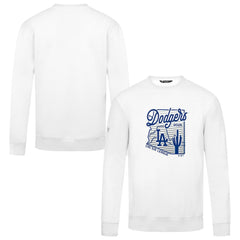 Los Angeles Dodgers Levelwear Zane Sunrise Sweatshirt - White - MLB on Sale