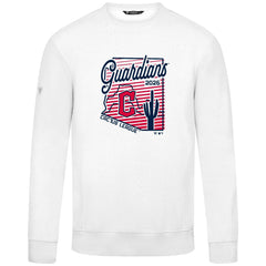 Cleveland Guardians Levelwear Zane Sunrise Sweatshirt - White - MLB on Sale