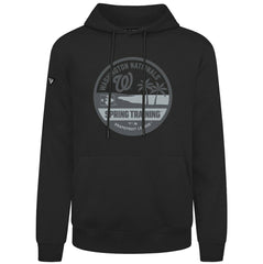 Washington Nationals Levelwear Spring Badge Podium Hoodie - Black - MLB Lifestyle