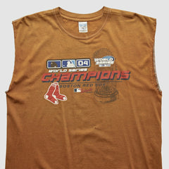 Boston Red Sox Gildan 2004 Tank - Brown - Vintage - Fanatics on Sale