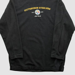 Fanatics Pittsburgh Steelers NFL 2000s Pullover Sweatshirt Black Vintage